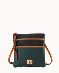 NFL Packers Triple Zip Crossbody