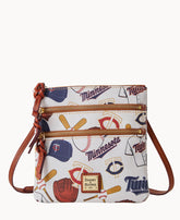 MLB Twins Triple Zip Crossbody