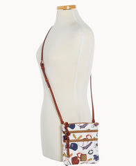 MLB Twins Triple Zip Crossbody