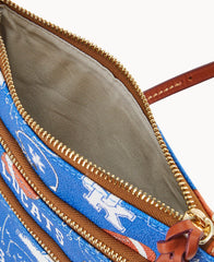 Collegiate University of Kentucky Triple Zip Crossbody