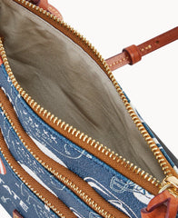 Collegiate Penn State University Triple Zip Crossbody