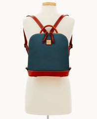 Pebble Grain Zip Pod Backpack