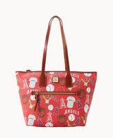 MLB Angels Zip Tote
