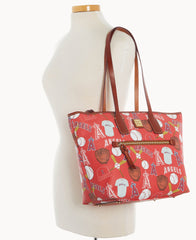 MLB Angels Zip Tote
