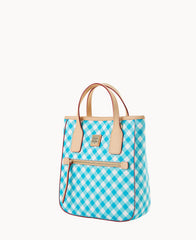 Gingham II Small Handle Tote
