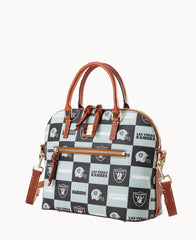 NFL Raiders Domed Zip Satchel