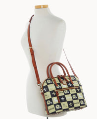 NFL Saints Domed Zip Satchel