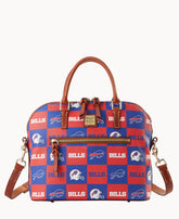 NFL Bills Domed Zip Satchel