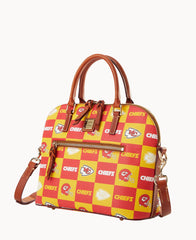 NFL Chiefs Domed Zip Satchel