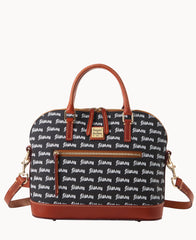 MLB Marlins Domed Zip Satchel