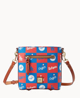 MLB Dodgers Small Zip Crossbody