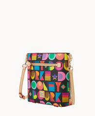 Art Deco Zip Crossbody