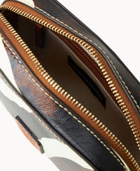 Zebra Leather Belt Bag