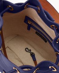 Lucca Leather Small Drawstring