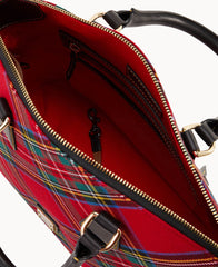 Tartan Domed Satchel