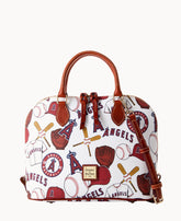 MLB Angels Zip Zip Satchel