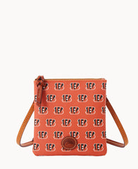 NFL Bengals Small North South Top Zip Crossbody