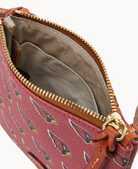 NFL AZ Cardinals Small North South Top Zip Crossbody