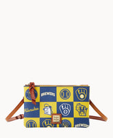 MLB Brewers Top Zip Crossbody
