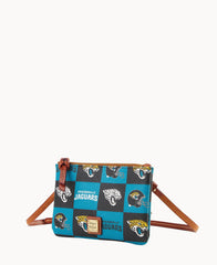 NFL Jaguars Top Zip Crossbody