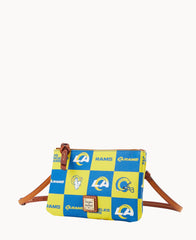 NFL Rams Top Zip Crossbody