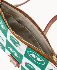 NFL Jets Top Zip Crossbody