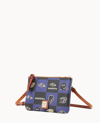 NFL Ravens Top Zip Crossbody