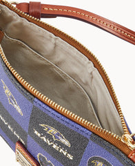 NFL Ravens Top Zip Crossbody