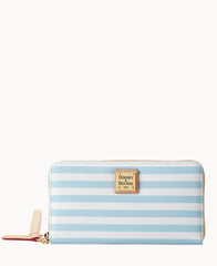 Skipper Large Zip Around Wristlet