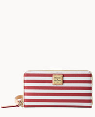 Skipper Large Zip Around Wristlet