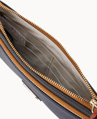 MLB Yankees Double Zip Wristlet