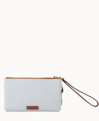 NFL Raiders Double Zip Wristlet