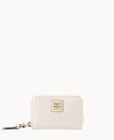 Saffiano Large Zip Around Credit Card Case