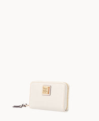 Saffiano Large Zip Around Credit Card Case