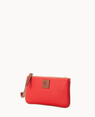 Pebble Grain Medium Wristlet