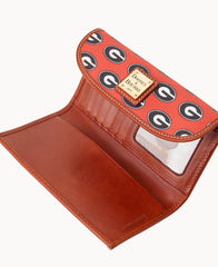 Collegiate University of Georgia Continental Clutch