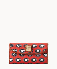Collegiate University of Georgia Continental Clutch