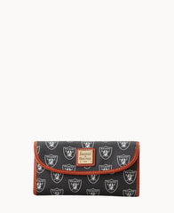 NFL Raiders Continental Clutch