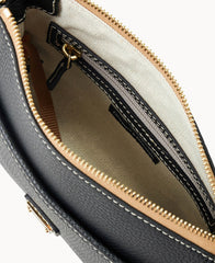 Lucca Leather Ginger Crossbody