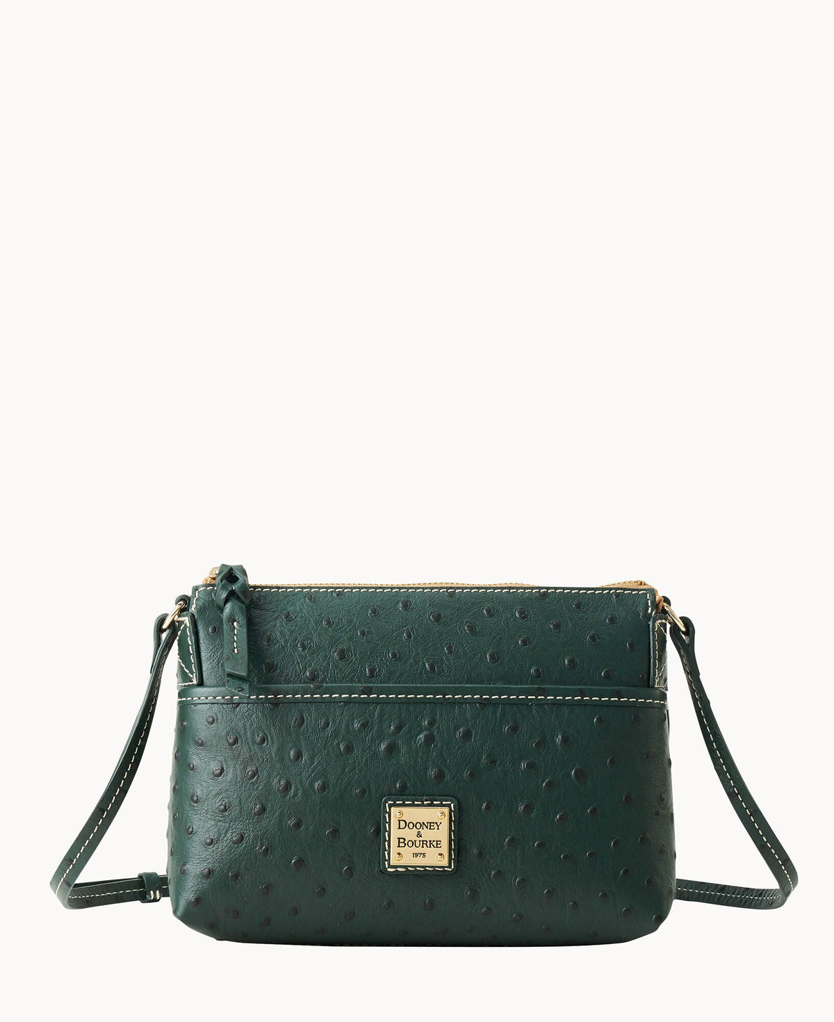 Ostrich Ginger Crossbody