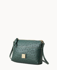 Ostrich Ginger Crossbody