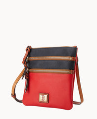 MLB Red Sox Triple Zip Crossbody