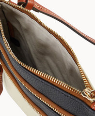 NFL Saints Triple Zip Crossbody