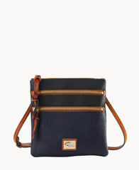 NFL Broncos Triple Zip Crossbody
