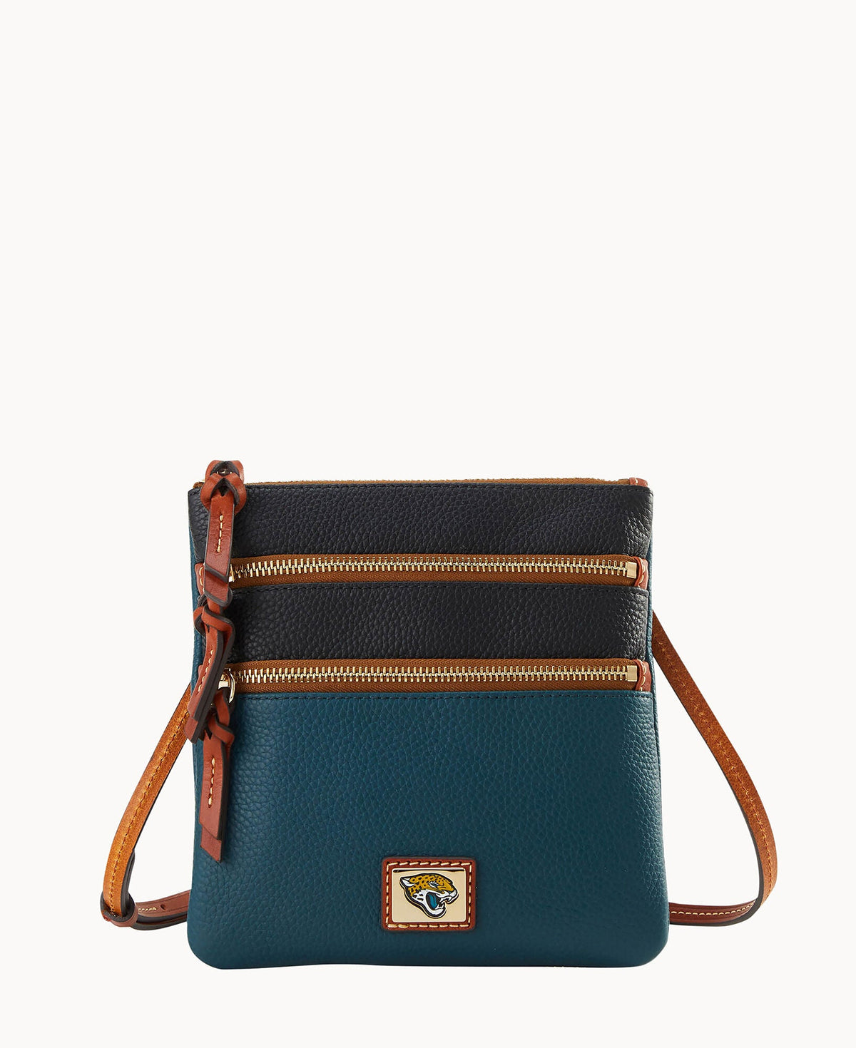 NFL Jaguars Triple Zip Crossbody