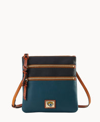 NFL Jaguars Triple Zip Crossbody