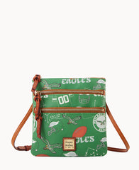NFL Eagles Triple Zip Crossbody