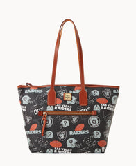 NFL Raiders Zip Tote