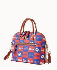 NFL Bills Domed Zip Satchel