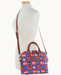 NFL Bills Domed Zip Satchel